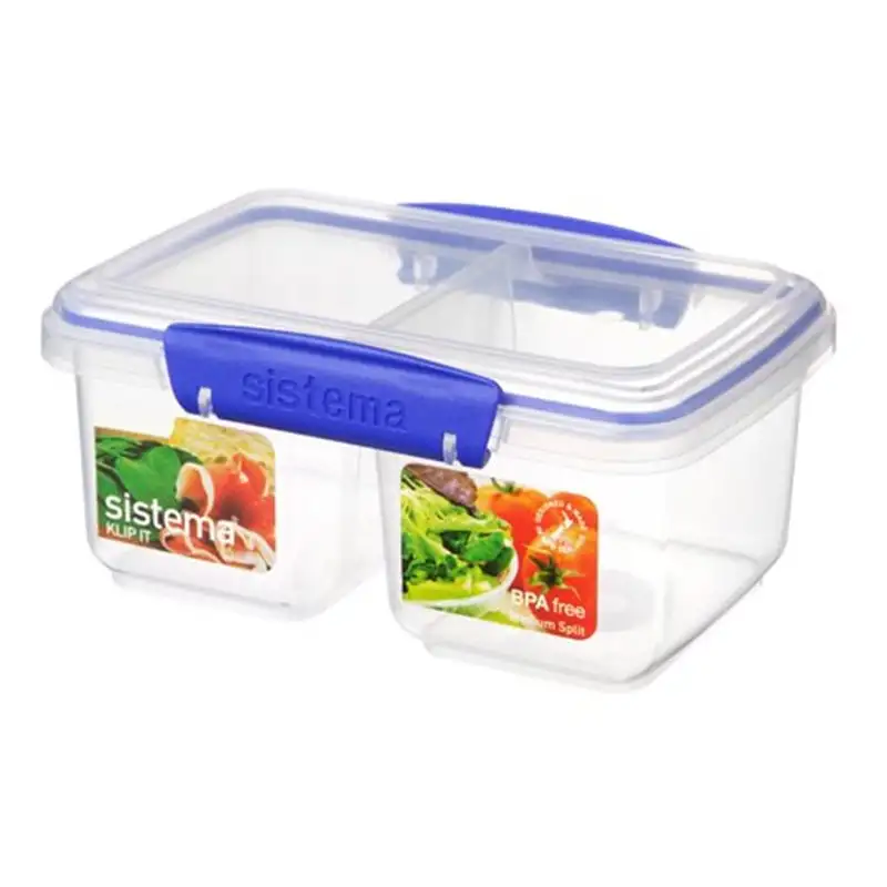 Sistema Opbevaringsboks blå medium split (1 l)