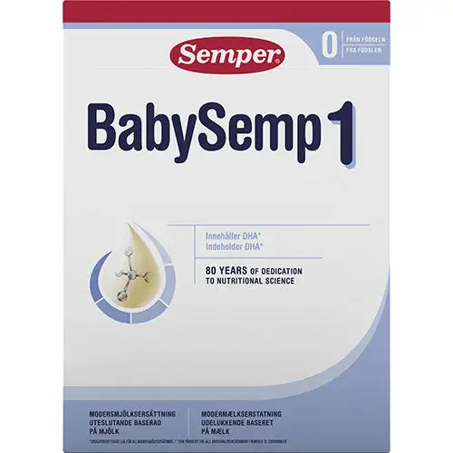 Babysemp 1 Modermælkserstatning 0 - 6 Mdr. | 800 gr
