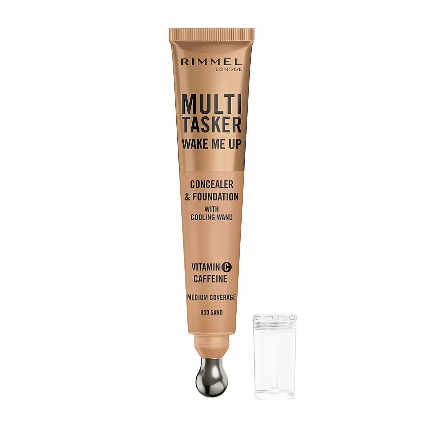 Rimmel Multi-Tasker Wake Me Up Concealer & Foundation 050 Sand