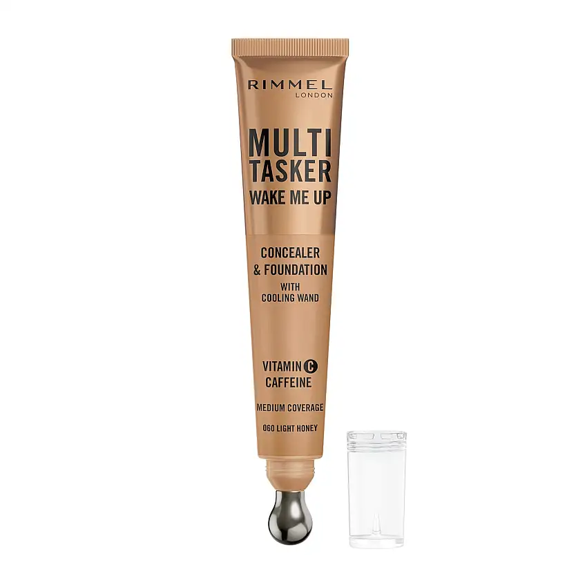 Rimmel Multi-Tasker Wake Me Up Concealer & Foundation 060 Light Honey