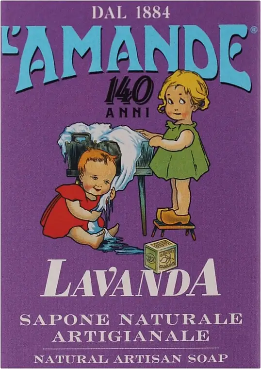 Fast naturlig håndlavet sæbe "Lavendel", beroligende 41201744