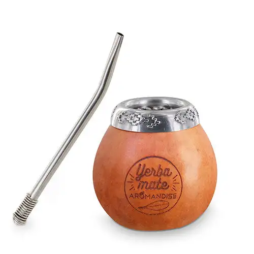 Kalabaskrus M. Stålsugerør (Bombilla)