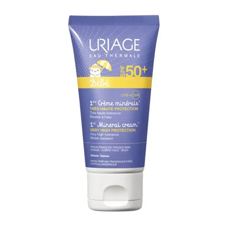 Uriage Bébé 1st Mineral Solbeskyttelse SPF 50+