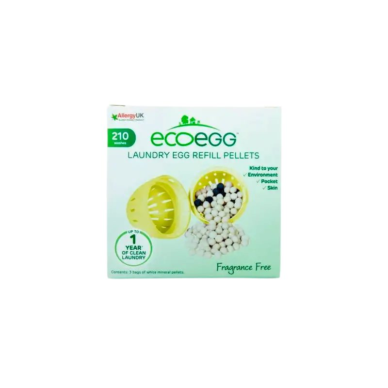 Ecoegg Refill Til Vaskeæg Uden Duft (210 vaske)