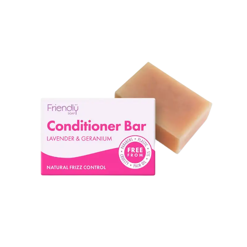 Friendly Conditioner Bar Lavendel & Geranium (95 g)