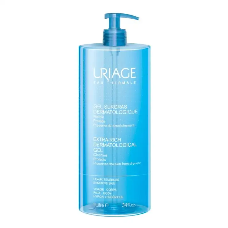 Uriage Eau Thermale Extra-Rich Dermatological Gel 1.000 ml