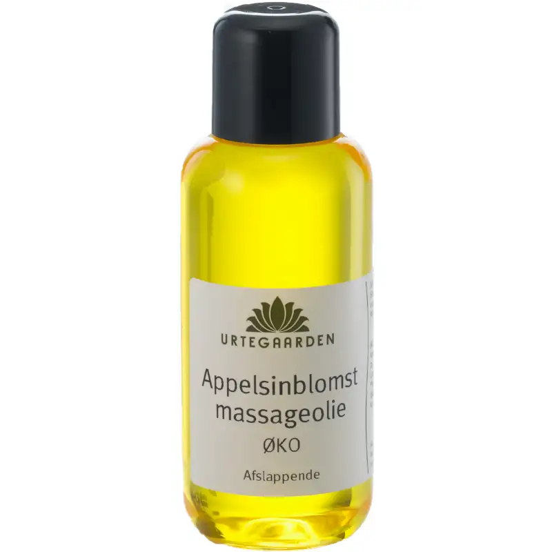 Urtegaarden Massageolie Appelsinblomst Ø (100 ml)