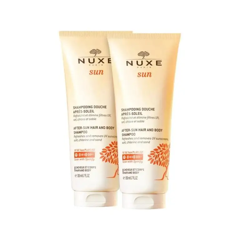 NUXE Sun After-Sun Hair and Body Shampoo Duo Sæt
