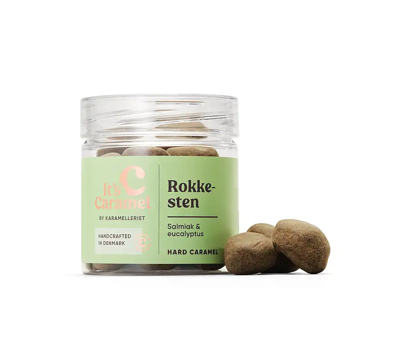 It´s Caramel By Karamelleriet Bornholmsk Rokkesten 90 g