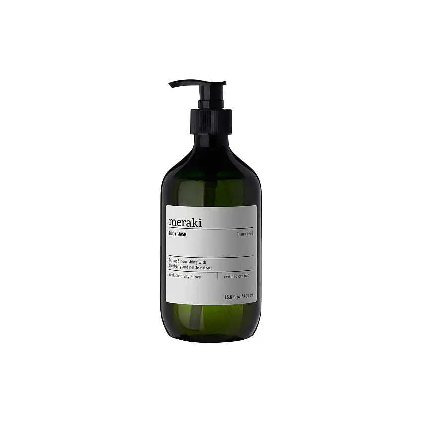 Meraki Body Wash Linen Dew 490 ml