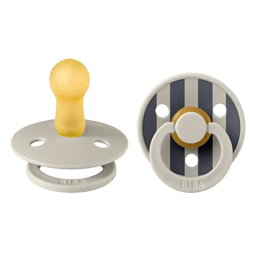 BIBS Studio Colour Block Sut Latex 2-pak Sand Mix Str. 2