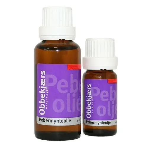 Obbekjærs Pebermynte olie (10 ml)