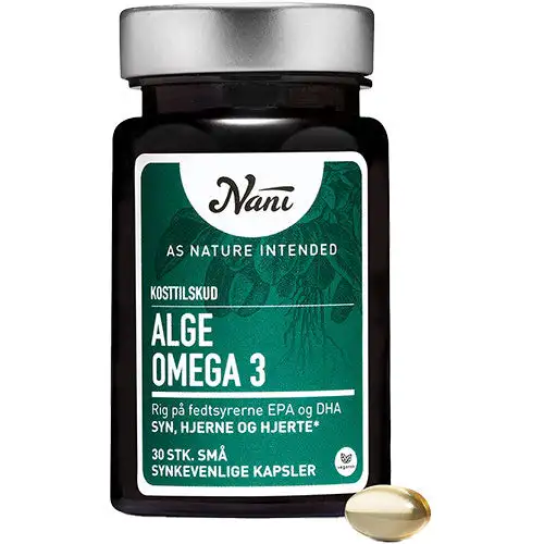 Alge Omega 3 | 30 kapsler