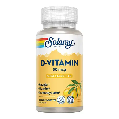 D-vitamin 50 Mcg | 60 Tabl.