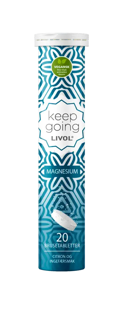 Livol Keep Going Brusetabletter Magnesium 20 stk