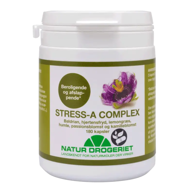 Natur Drogeriet Stress-A Complex Kapsler 180 stk
