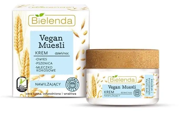 Bielenda Vegan Muesli Moisturizing Cream For Day & Night 50 ml