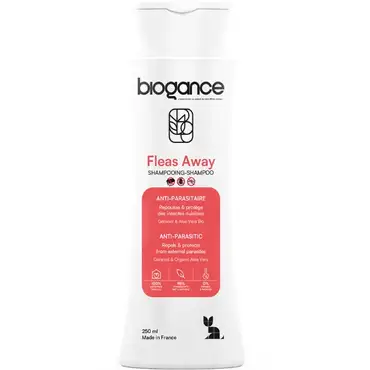 Biogance cat fleas away shampoo