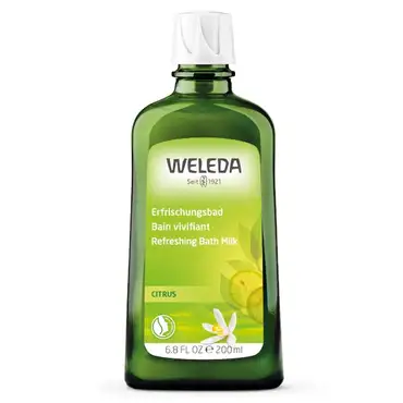Weleda refreshing bath milk citrus