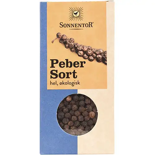 Peber Sort Hel Økologisk | 55 gr