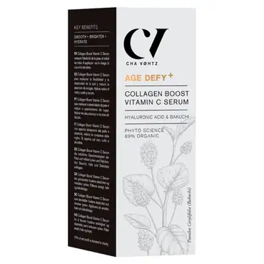 Green People age defy+ collagen boost vitamin c serum