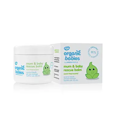 Green People organic babies mum & baby rescue balm
