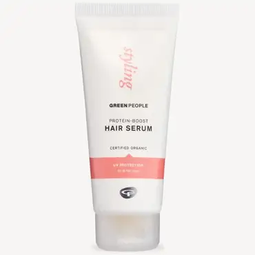 Green People protein-boost hair serum