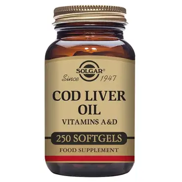 Solgar norsk levertran olie