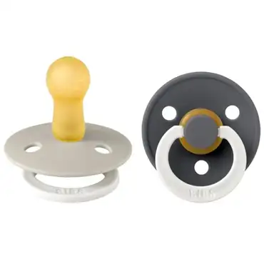 BIBS Colour size 2 glow sand/iron