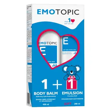 Pharmaceris E emotopic bodybalm + emotopic bade emulsion