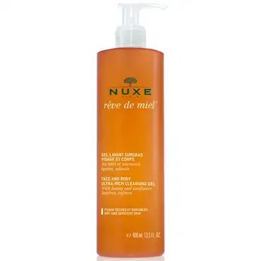 Nuxe Reve de Miel gel lavant surgras