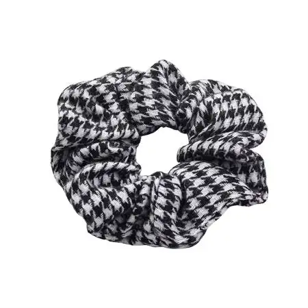 SOHO Pepita Scrunchie - Sort