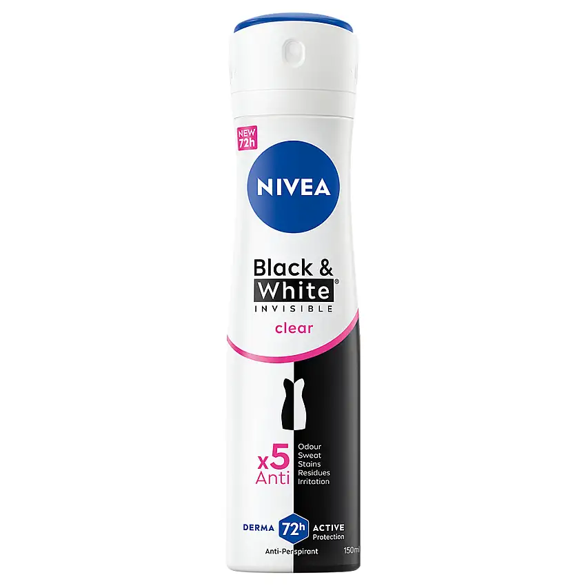 NIVEA Black & White Invisible Original Spray