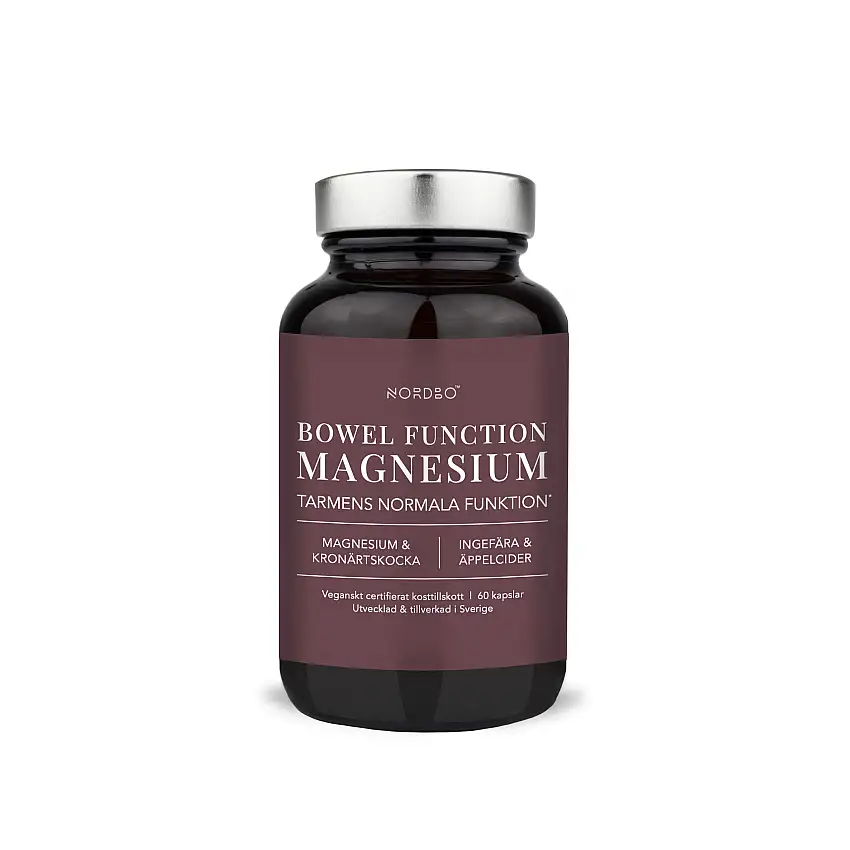 NORDBO Vegan Bowel Function Magnesium