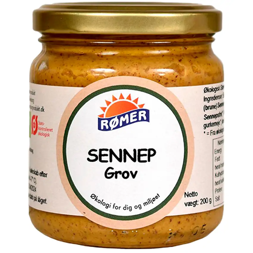 Rømer Sennep Grov Ø 200 g