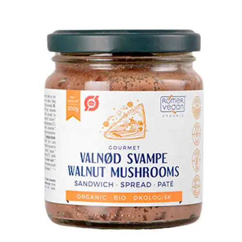 Smørepålæg Valnød & Svampe Økologisk | 200 gr