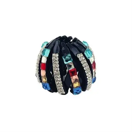 Mille Hestehale Spiral med rhinsten - Bird Nest Hair Clip - Mix (U)