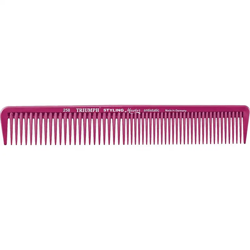 Hercules Sägemann Knivskæring og gradueringskamme Knivklippe- og gradueringskam model 258 Syren Metallic / 1 Stk.