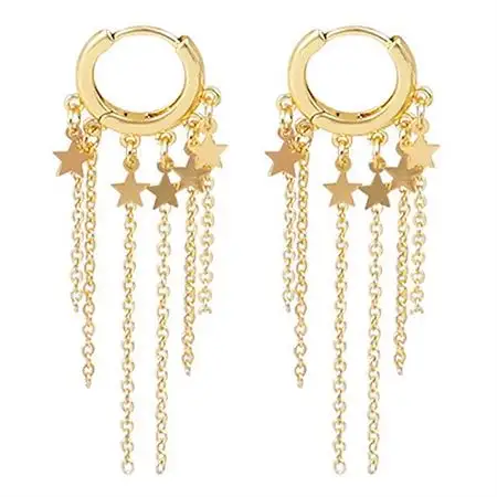 SOHO Star Øreringe - Guld (U)