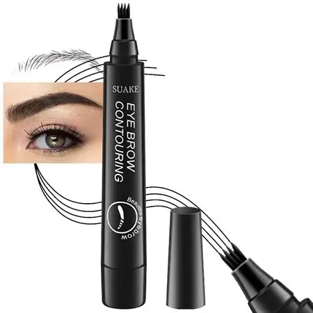 SUAKE Øjenbrynsfarve / Eyebrow Tint Pen #5 Sort