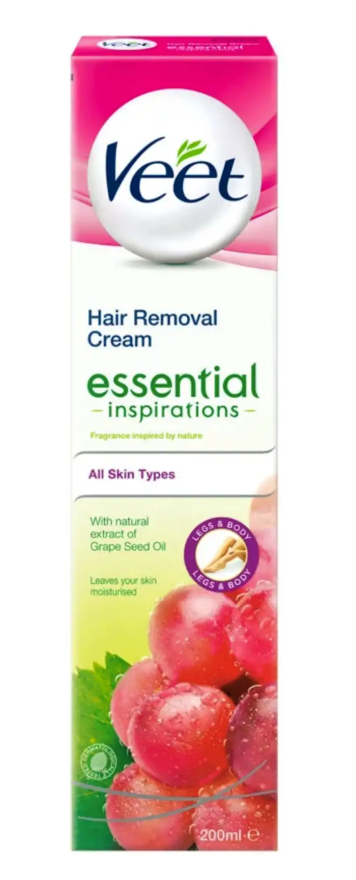 Veet Essentials Hair Removal Cream 200 ml