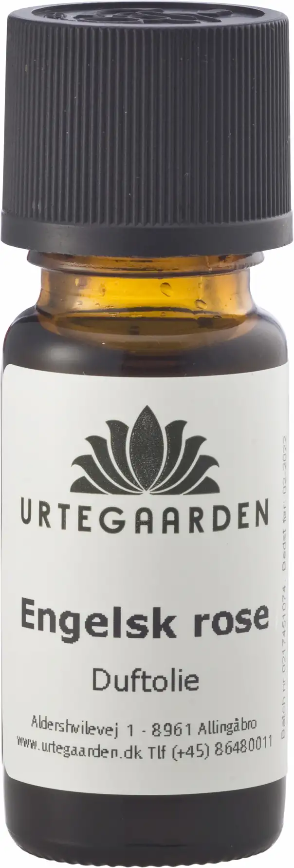 Urtegaarden Engelsk rose duftolie 10 ml.