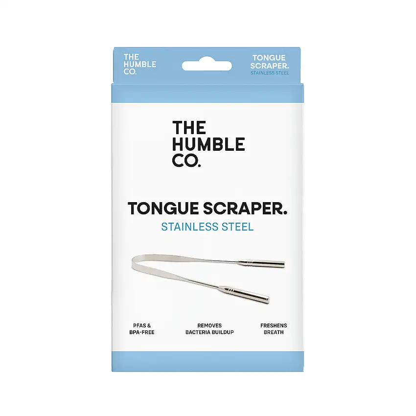 The Humble Co. Tongue scraper, stainless steel Stainless Steel 1 Stk.