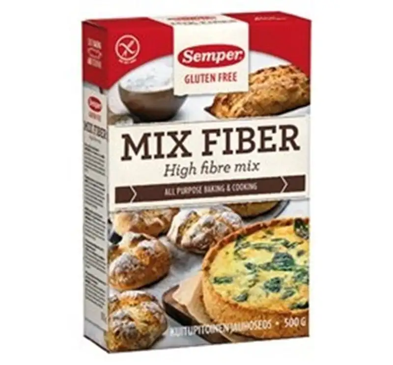 Semper Brødmix Med Fiber Glutenfri (500 gram)