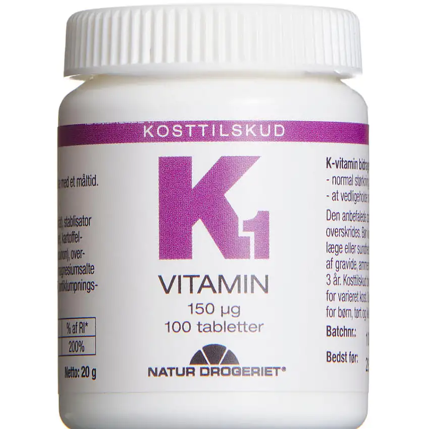 Natur Drogeriet Natur-Drogeriet K1-vitamin 150 µg