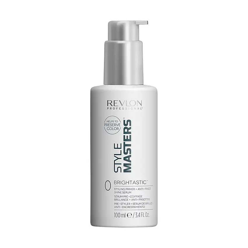 Revlon Professional Style Masters Styling Primer + Anti-Frizz Shine Serum Brightastic 100 ml