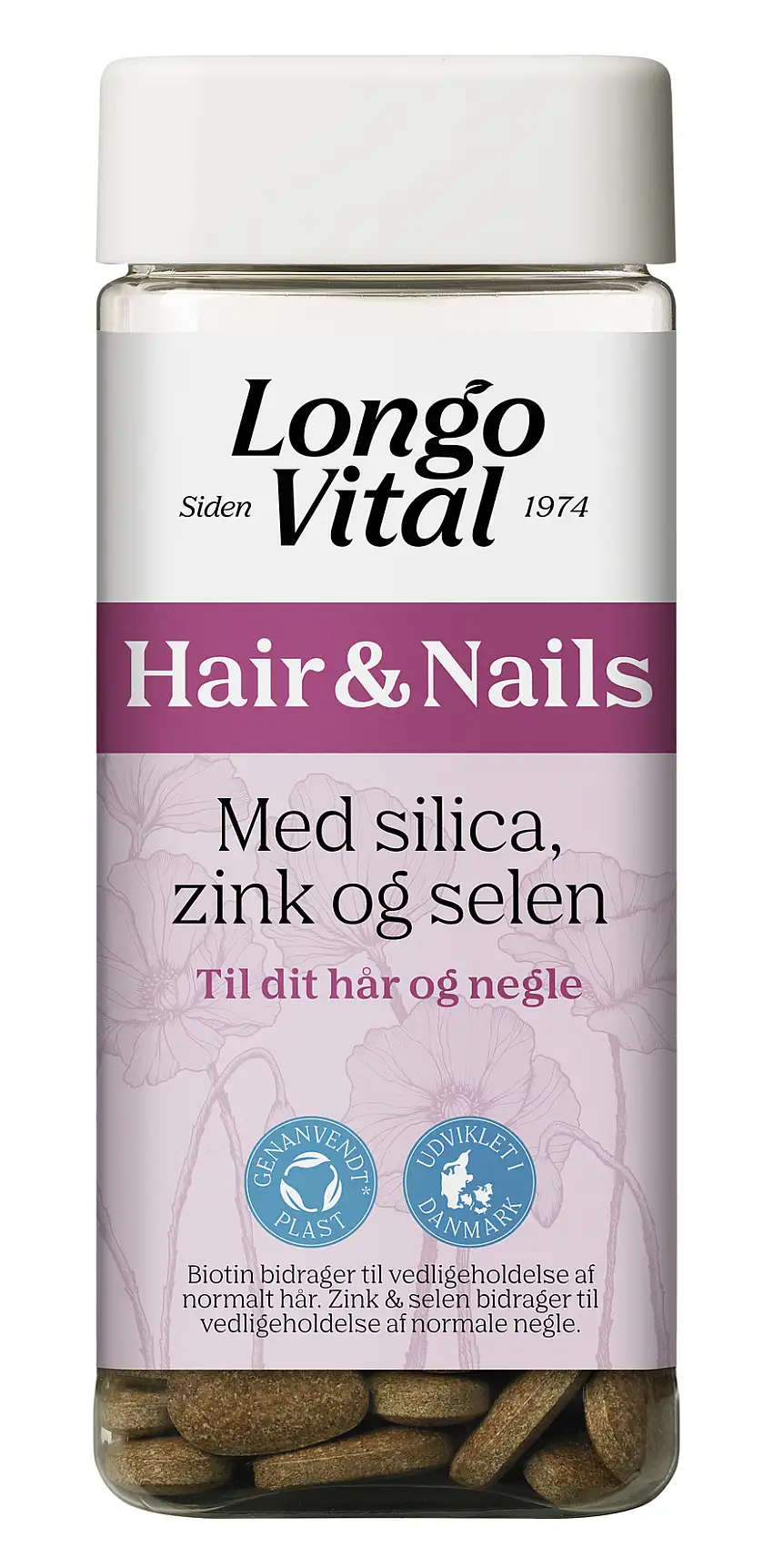 Longo Vital Hair & Nails 180 stk