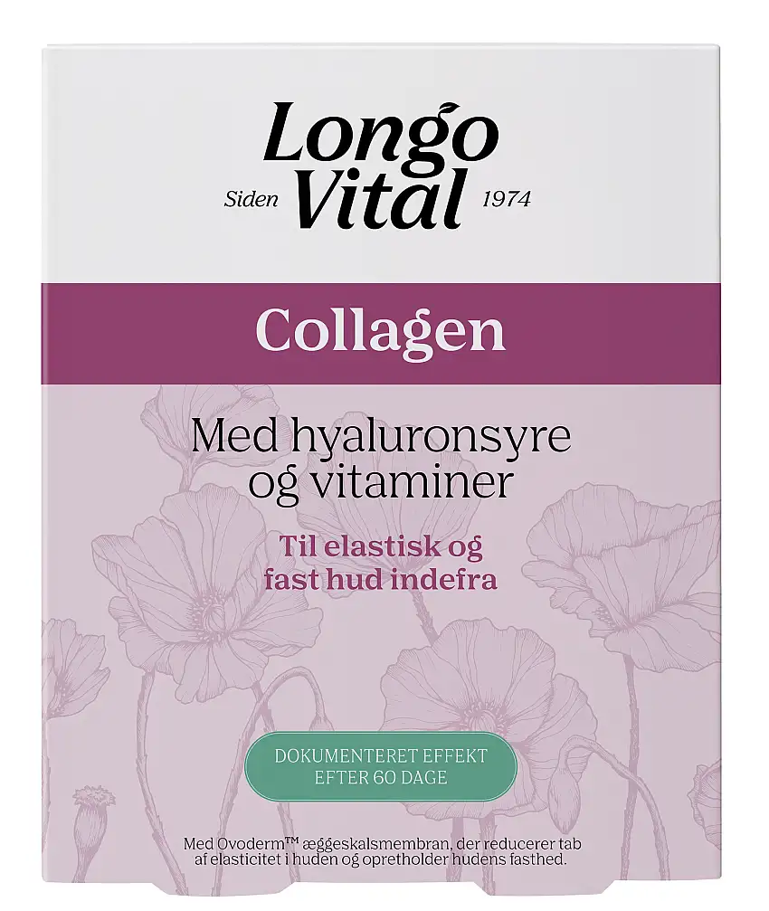 Longo Vital Collagen med hyaluronsyre og vitaminer 30 stk.