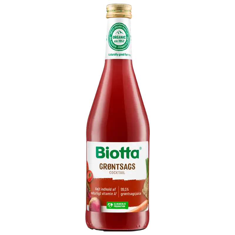 Biotta Grøntsagscocktail Ø 500 ml.