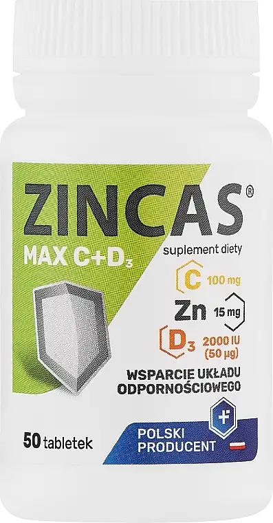 Zincas Max C+D3 Kosttilskud 93216409